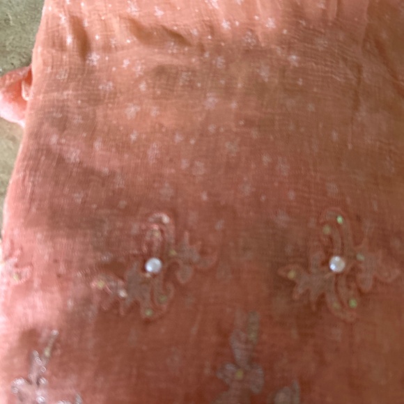 Pure chiffon dupatta - Picture 1 of 2